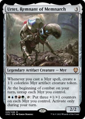 Urtet, Remnant of Memnarch - 28: Commander: Phyrexia: All Will Be One