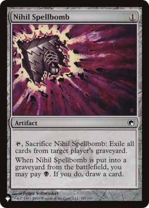 Nihil Spellbomb - 187/249: The List Reprints