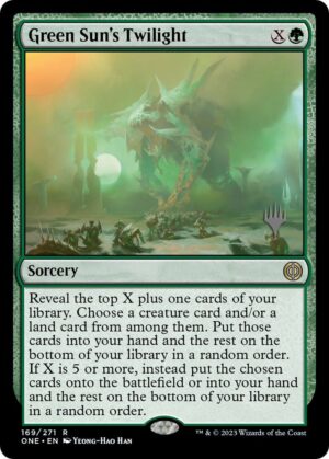 Green Sun's Twilight - 169: Promo Pack: Phyrexia: All Will Be One