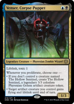 Venser, Corpse Puppet - 219: Promo Pack: Phyrexia: All Will Be One