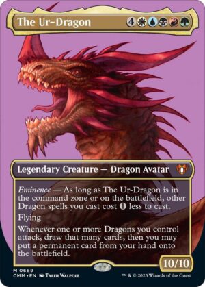 The Ur-Dragon (Borderless) - 689: Commander Masters