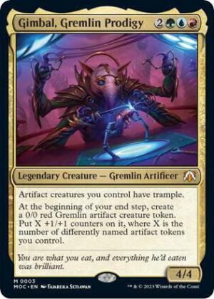 Gimbal, Gremlin Prodigy - 3: Commander: March of the Machine (MP)