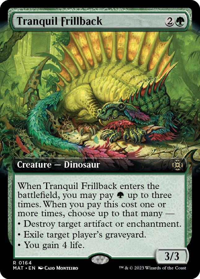 Tranquil Frillback (Extended Art) - 164: March of the Machine: The Aftermath