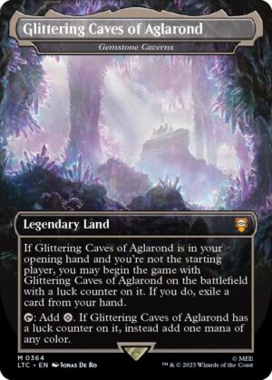 Glittering Caves of Aglarond - Gemstone Caverns - 364: Commander: The Lord of the Rings: Tales of Middle-earth (DM)