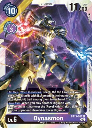 Dynasmon - BT13-087 R: Versus Royal Knights