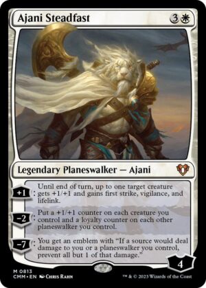 Ajani Steadfast - 813: Commander Masters