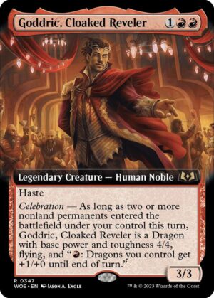 Goddric, Cloaked Reveler (Extended Art) - 347: Wilds of Eldraine