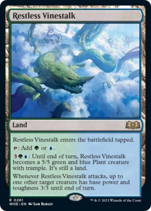 Restless Vinestalk - 261: Wilds of Eldraine