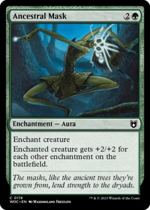 Ancestral Mask - 119: Commander: Wilds of Eldraine