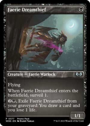 Faerie Dreamthief - 377: Promo Pack: Wilds of Eldraine