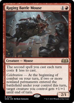 Raging Battle Mouse - 143: Promo Pack: Wilds of Eldraine