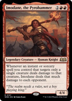Imodane, the Pyrohammer - 137: Promo Pack: Wilds of Eldraine
