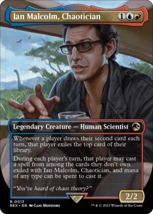 Ian Malcolm, Chaotician (Borderless) - 13: Universes Beyond: Jurassic World Collection