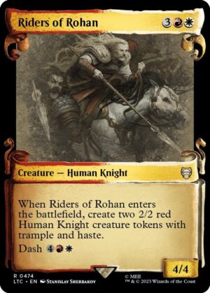 Riders of Rohan (Showcase Scrolls) - 474: Commander: The Lord of the Rings: Tales of Middle-earth