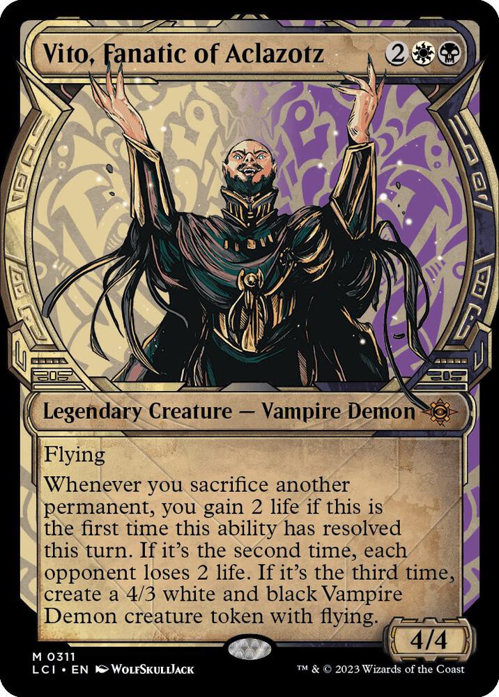 Vito, Fanatic of Aclazotz (Showcase) - 311: The Lost Caverns of Ixalan