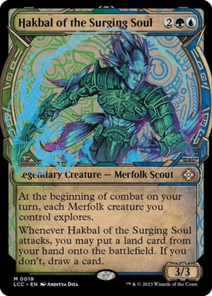 Hakbal of the Surging Soul (Showcase) - 19: Commander: The Lost Caverns of Ixalan