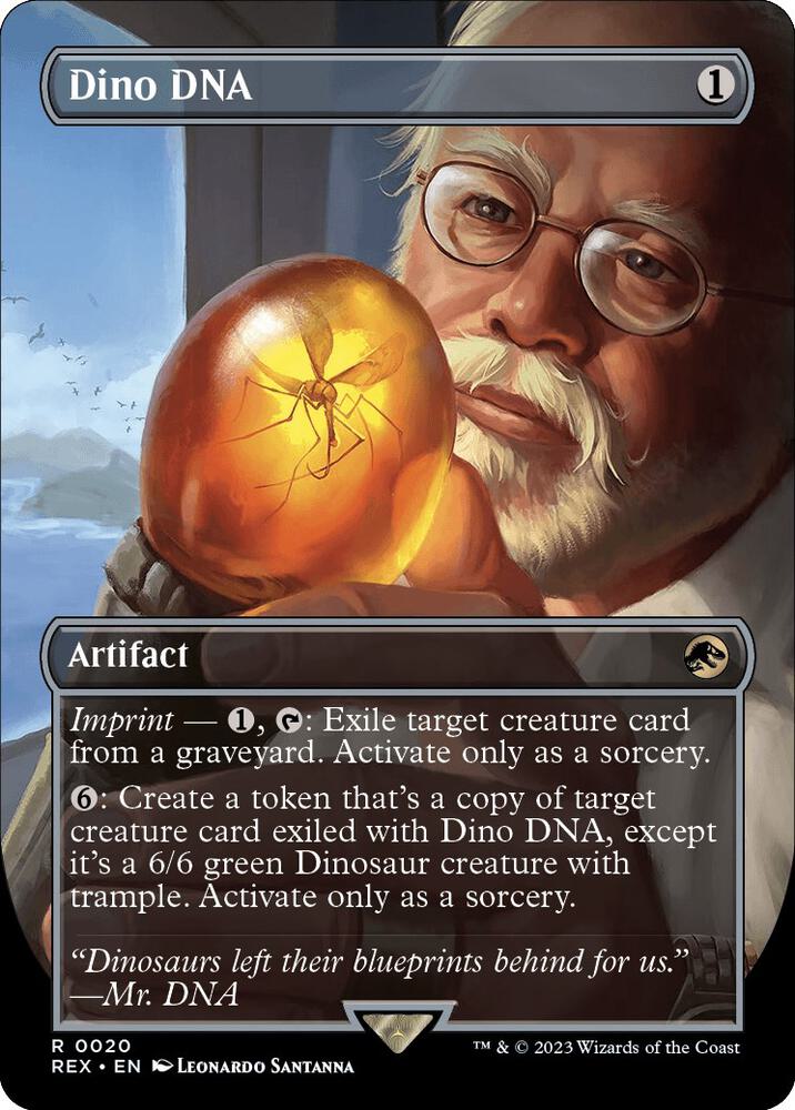 Dino DNA (Borderless) - 20: Universes Beyond: Jurassic World Collection