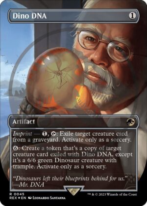 Dino DNA (Borderless) (Emblem) - 45: Universes Beyond: Jurassic World Collection