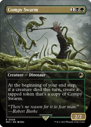 Compy Swarm (Borderless) - 9: Universes Beyond: Jurassic World Collection