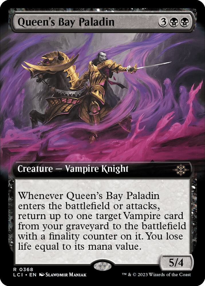 Queen's Bay Paladin (Extended Art) - 368: The Lost Caverns of Ixalan