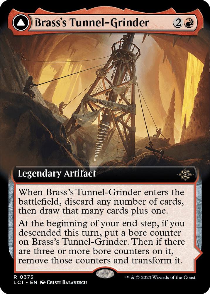 Brass's Tunnel-Grinder (Extended Art) - 373: The Lost Caverns of Ixalan