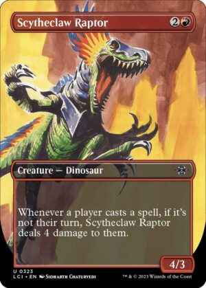 Scytheclaw Raptor (Borderless) - 323: The Lost Caverns of Ixalan