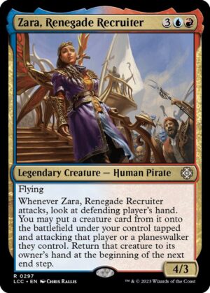 Zara, Renegade Recruiter - 297: Commander: The Lost Caverns of Ixalan
