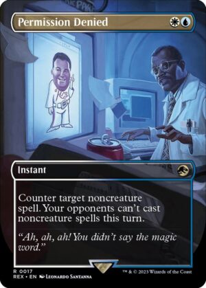 Permission Denied (Borderless) - 17: Universes Beyond: Jurassic World Collection