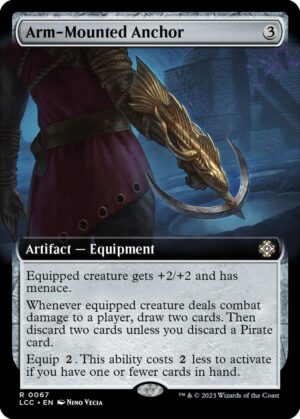 Arm-Mounted Anchor (Extended Art) - 67: Commander: The Lost Caverns of Ixalan