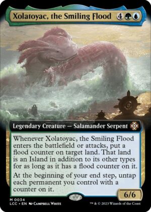 Xolatoyac, the Smiling Flood (Extended Art) - 34: Commander: The Lost Caverns of Ixalan