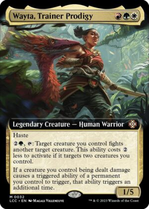Wayta, Trainer Prodigy (Extended Art) - 32: Commander: The Lost Caverns of Ixalan