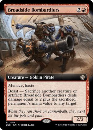 Broadside Bombardiers (Extended Art) - 54: Commander: The Lost Caverns of Ixalan