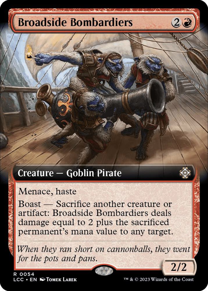 Broadside Bombardiers (Extended Art) - 54: Commander: The Lost Caverns of Ixalan