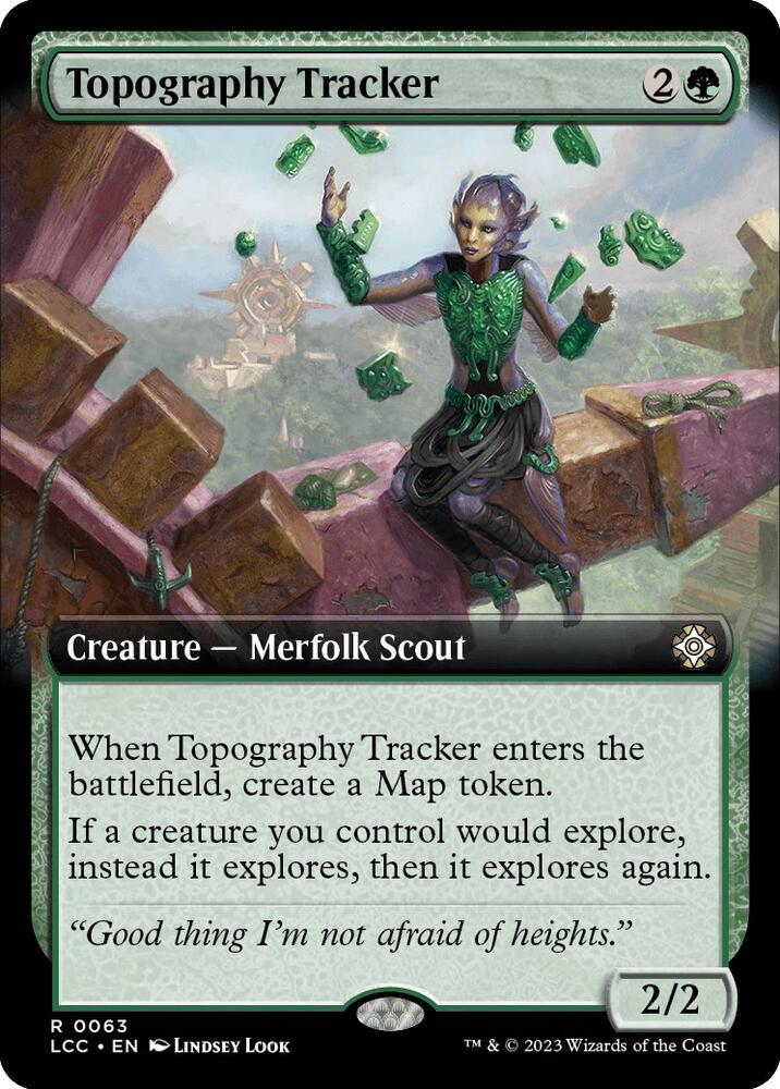 Topography Tracker (Extended Art) - 63: Commander: The Lost Caverns of Ixalan