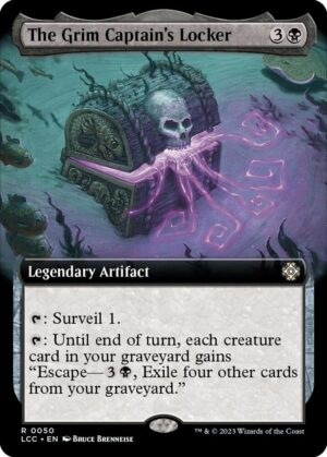 The Grim Captain's Locker (Extended Art) - 50: Commander: The Lost Caverns of Ixalan