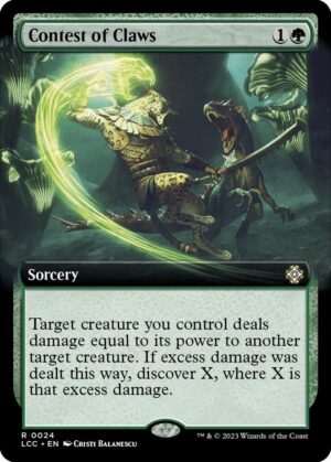 Contest of Claws (Extended Art) - 24: Commander: The Lost Caverns of Ixalan