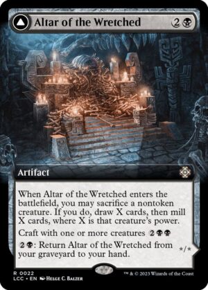 Altar of the Wretched (Extended Art) - 22: Commander: The Lost Caverns of Ixalan