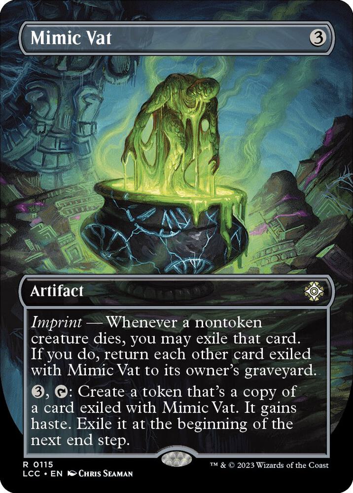 Mimic Vat (Borderless) - 115: Commander: The Lost Caverns of Ixalan