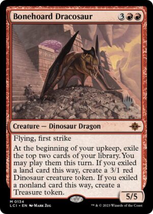 Bonehoard Dracosaur - 134: Promo Pack: The Lost Caverns of Ixalan