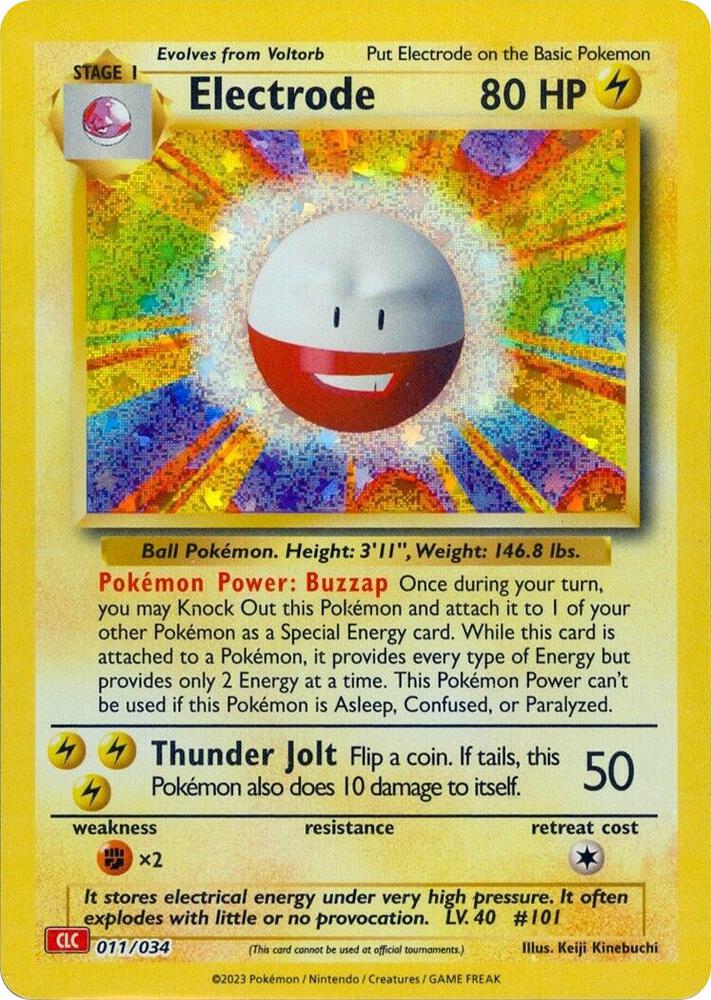 Electrode - 011/034: Trading Card Game Classic
