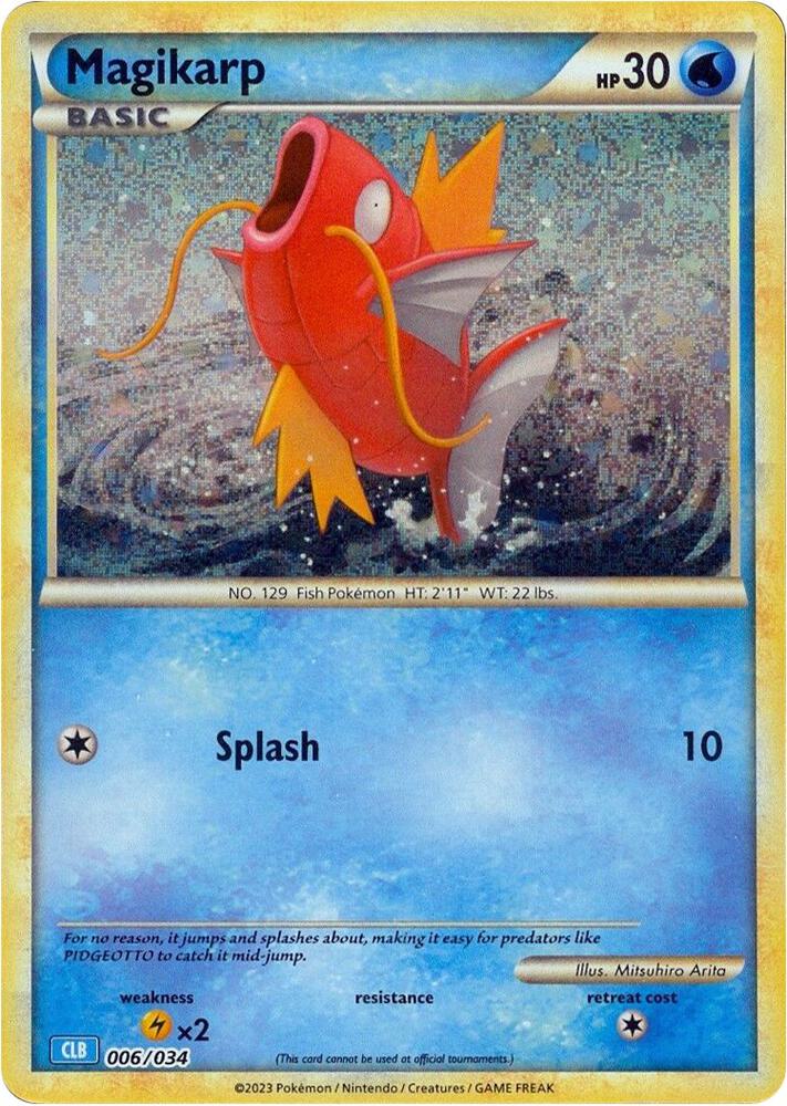 Magikarp - 006/034: Trading Card Game Classic