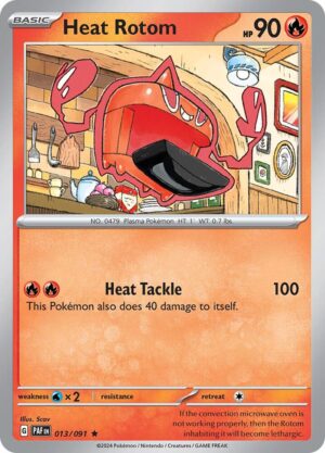 Heat Rotom - 013/091: SV: Paldean Fates