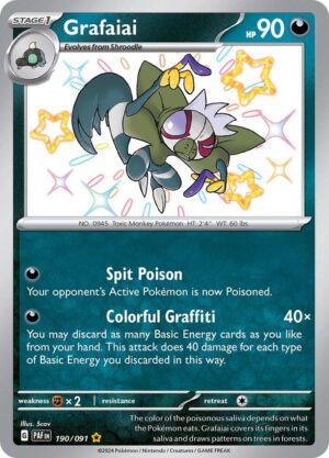 Grafaiai - 190/091: SV: Paldean Fates