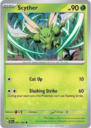 Scyther - 001/162: SV05: Temporal Forces