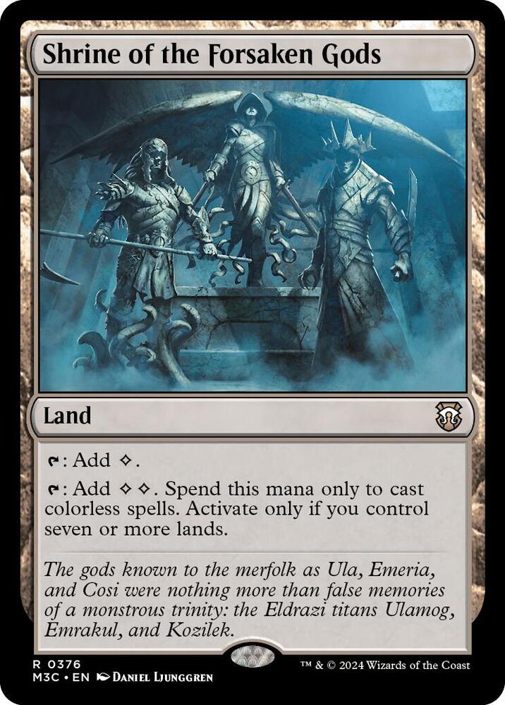 Shrine of the Forsaken Gods - 376: Commander: Modern Horizons 3