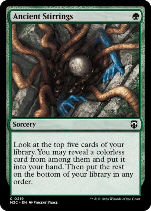 Ancient Stirrings (Ripple Foil) - 219: Commander: Modern Horizons 3