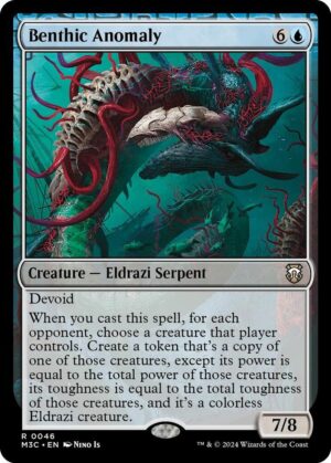 Benthic Anomaly (Ripple Foil) - 46: Commander: Modern Horizons 3