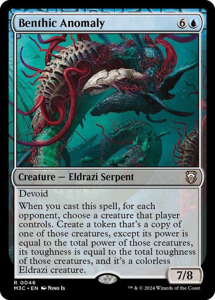 Benthic Anomaly (Ripple Foil) - 46: Commander: Modern Horizons 3