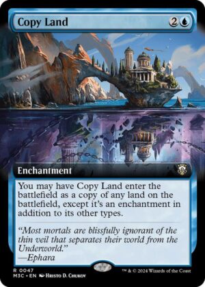 Copy Land (Extended Art) (Ripple Foil) - 47: Commander: Modern Horizons 3