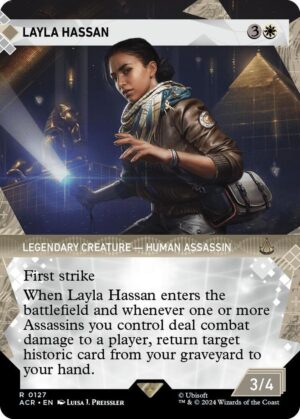 Layla Hassan (Showcase) - 127: Universes Beyond: Assassin's Creed